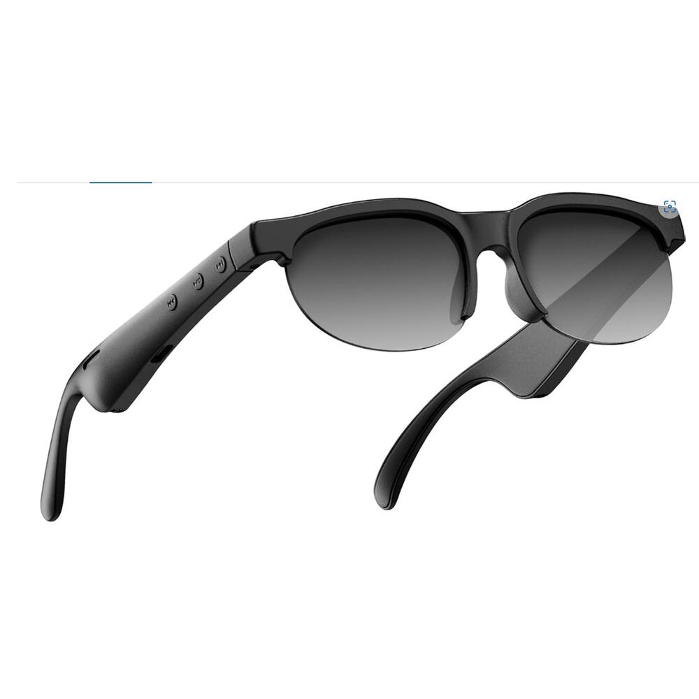 Smart Glasses AI Translator, Bluetooth, 120H Standby, UVProtection,Music & Calls